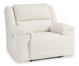 Keensburg Linen Oversized Power Recliner (Online Special Price) - Ornate Home