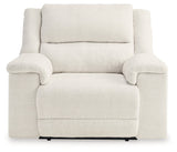 Keensburg Linen Oversized Power Recliner (Online Special Price) - Ornate Home