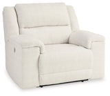 Keensburg Linen Oversized Power Recliner (Online Special Price) - Ornate Home