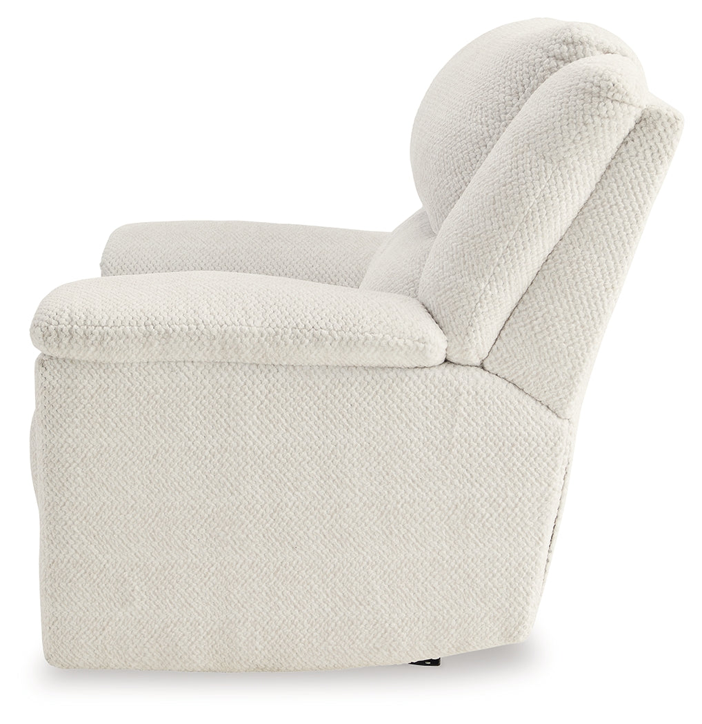 Keensburg Linen Oversized Power Recliner - Ornate Home