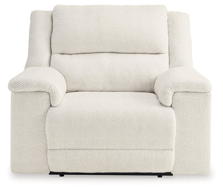 Keensburg Linen Oversized Power Recliner - Ornate Home