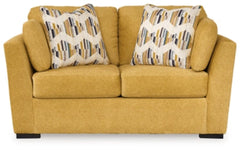 Keerwick Sunflower Loveseat - Ornate Home