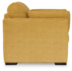 Keerwick Sunflower Oversized Chair and Ottoman - Ornate Home