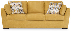 Keerwick Sunflower Sofa & Oversized Chair - Ornate Home