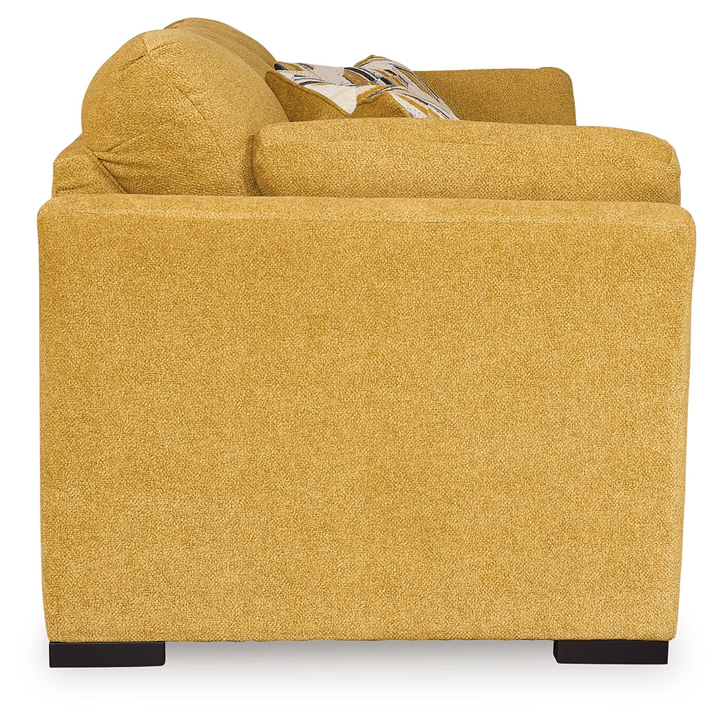 Keerwick Sunflower Sofa and Loveseat (Online Special Price) - Ornate Home
