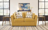 Keerwick Sunflower Sofa and Loveseat - Ornate Home