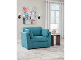 Keerwick Teal Oversized Chair (Online Special Price) - Ornate Home