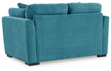 Keerwick Teal Queen Sofa Sleeper & Loveseat & Ottoman - Ornate Home