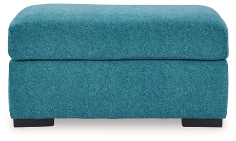 Keerwick Teal Queen Sofa Sleeper & Loveseat & Ottoman - Ornate Home