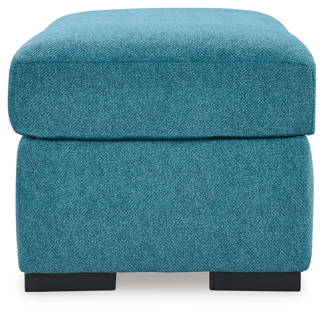 Keerwick Teal Sofa, Loveseat, Oversized Chair and Ottoman (Online Special Price) - Ornate Home