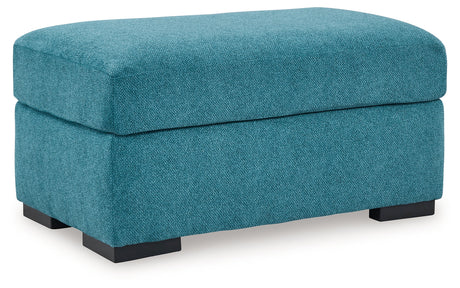 Keerwick Teal Sofa, Loveseat, Oversized Chair and Ottoman - Ornate Home
