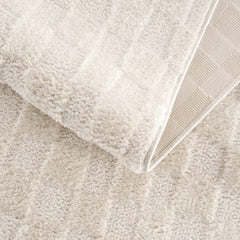 Keesa Checkered Area Rug - Ornate Home