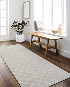 Keesa Checkered Area Rug - Ornate Home