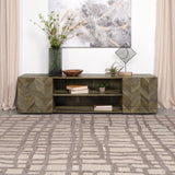 Keese Mango Brown 70" TV Stand - Ornate Home