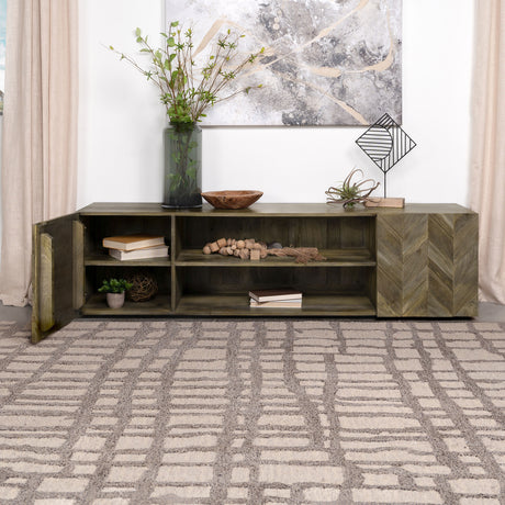 Keese Mango Brown 70" TV Stand - Ornate Home