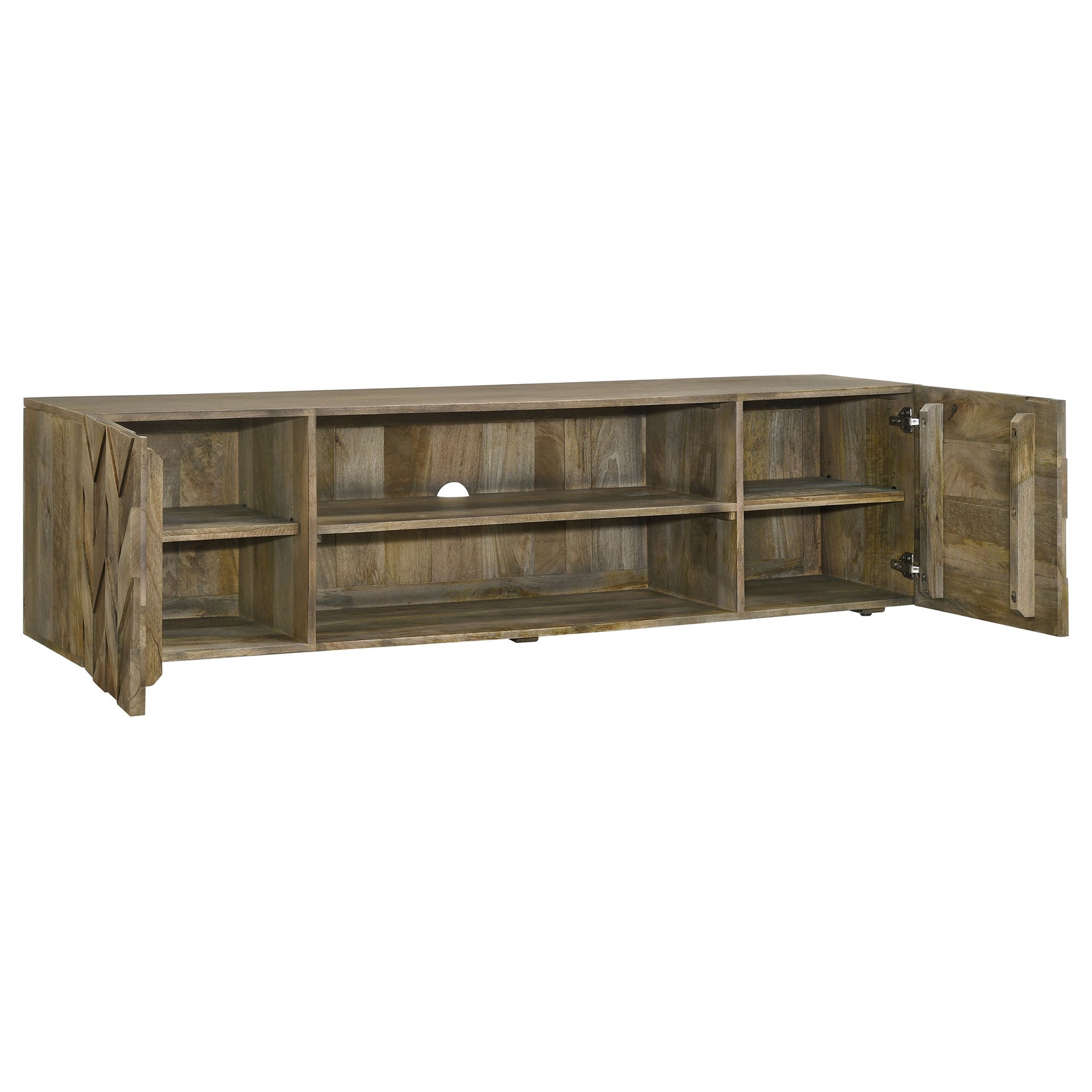 Keese Mango Brown 70" TV Stand - Ornate Home
