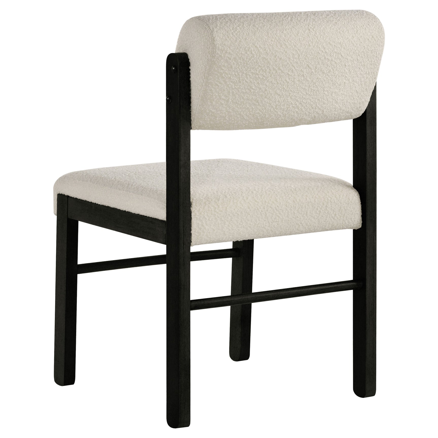Kehoe Cream/Black Upholstered Dining Side Chair (Set of 2) - Ornate Home