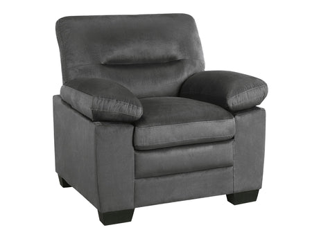Keighly Dark Gray Chair - Ornate Home