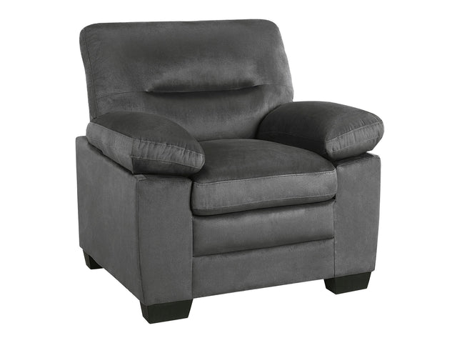 Keighly Dark Gray Chair - Ornate Home