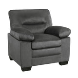Keighly Dark Gray Chair - Ornate Home