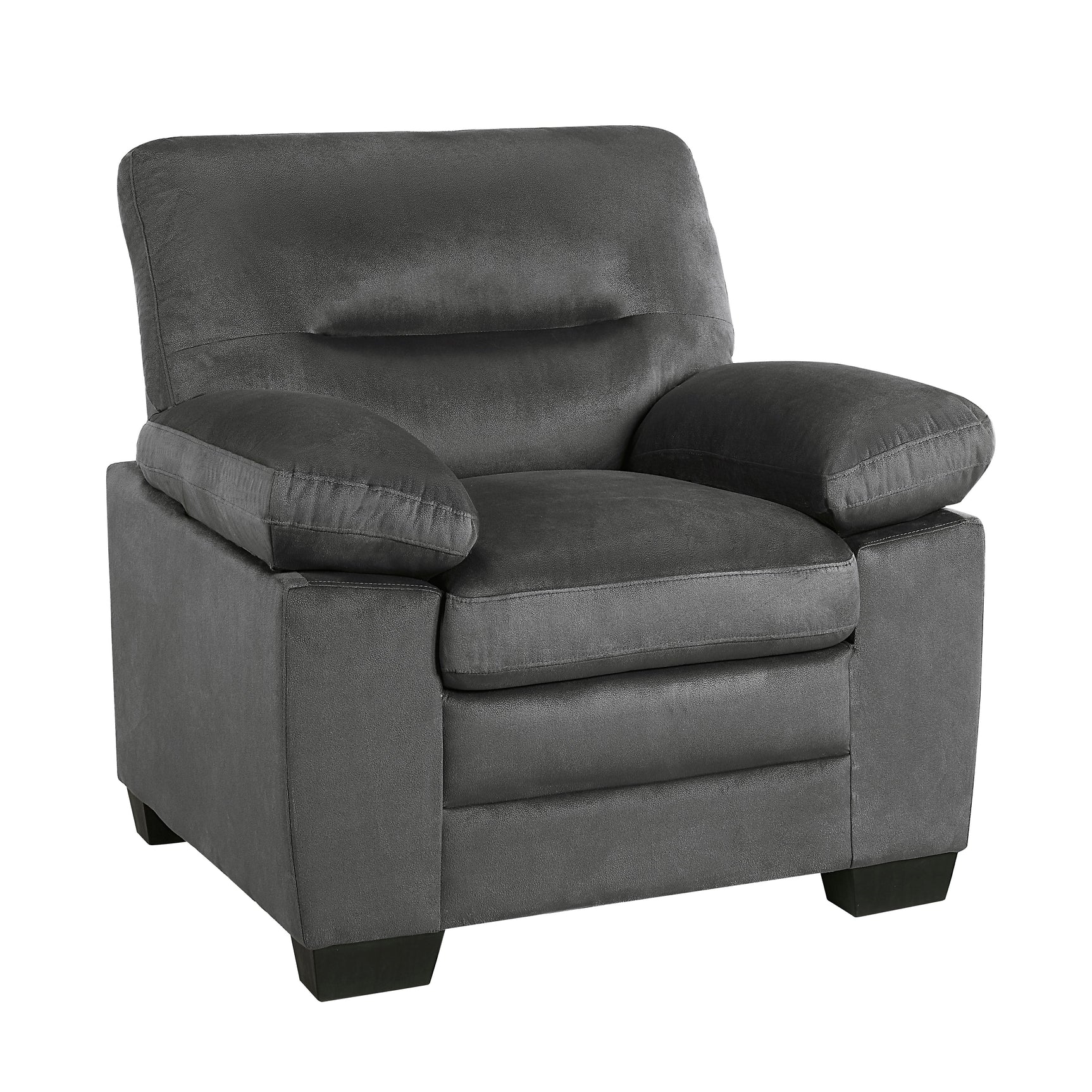 Keighly Dark Gray Chair - Ornate Home
