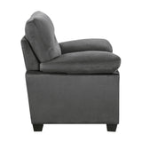 Keighly Dark Gray Chair - Ornate Home