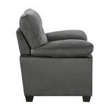 Keighly Dark Gray Chair - Ornate Home
