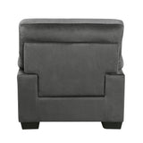 Keighly Dark Gray Chair - Ornate Home