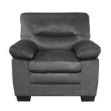Keighly Dark Gray Chair - Ornate Home