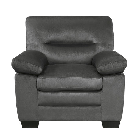 Keighly Dark Gray Chair - Ornate Home