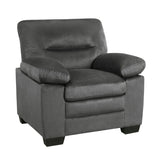 Keighly Dark Gray Chair - Ornate Home