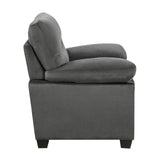 Keighly Dark Gray Chair - Ornate Home