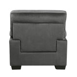 Keighly Dark Gray Chair - Ornate Home