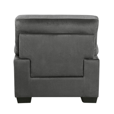 Keighly Dark Gray Chair - Ornate Home