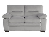 Keighly Gray Loveseat - Ornate Home