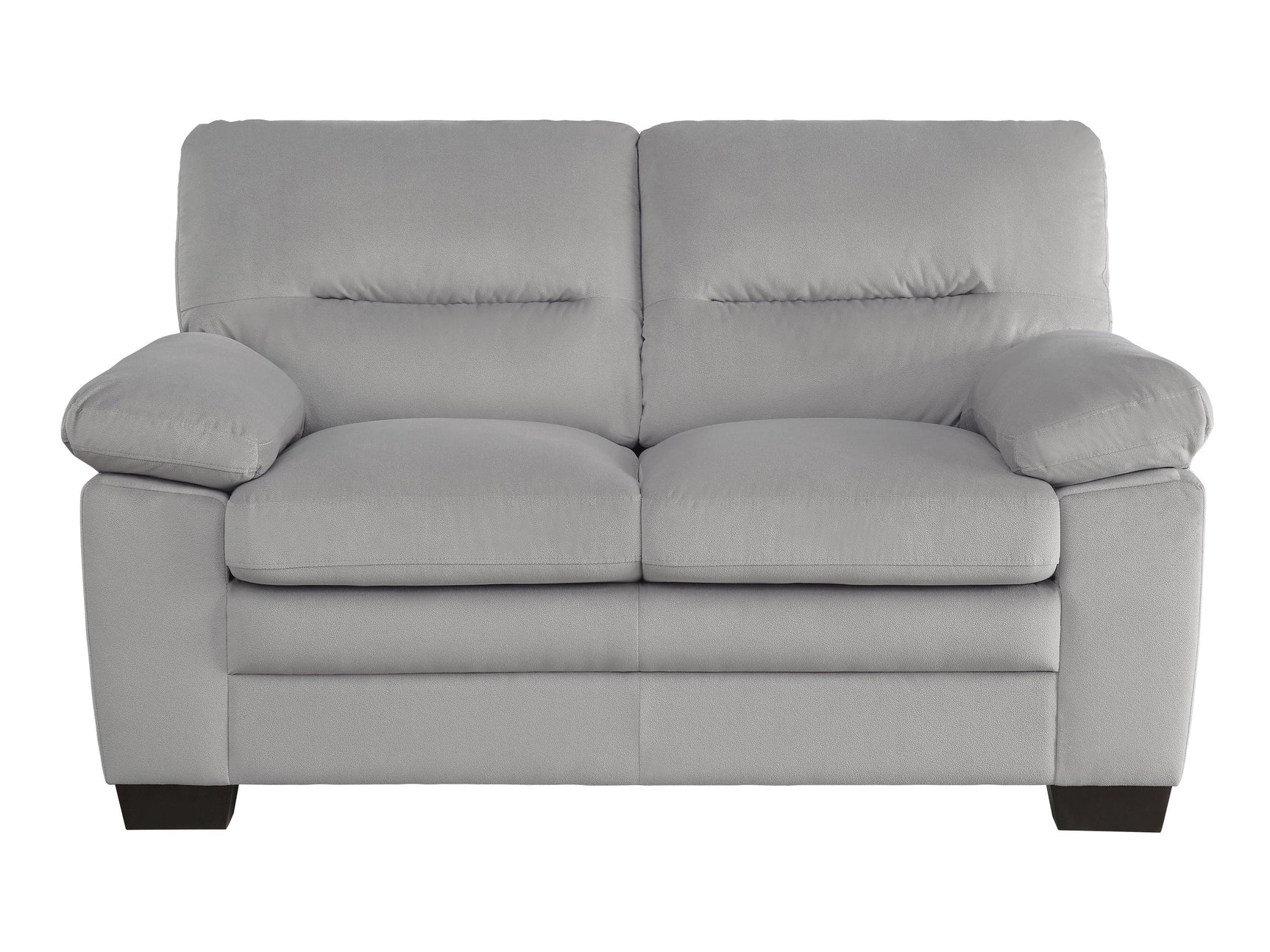Keighly Gray Loveseat - Ornate Home