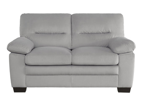 Keighly Gray Loveseat - Ornate Home