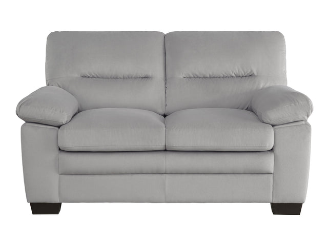 Keighly Gray Loveseat - Ornate Home