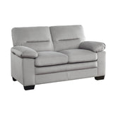 Keighly Gray Loveseat - Ornate Home