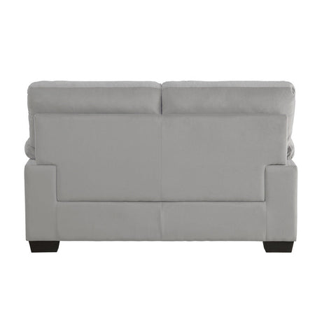 Keighly Gray Loveseat - Ornate Home