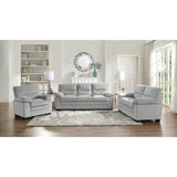 Keighly Gray Loveseat - Ornate Home