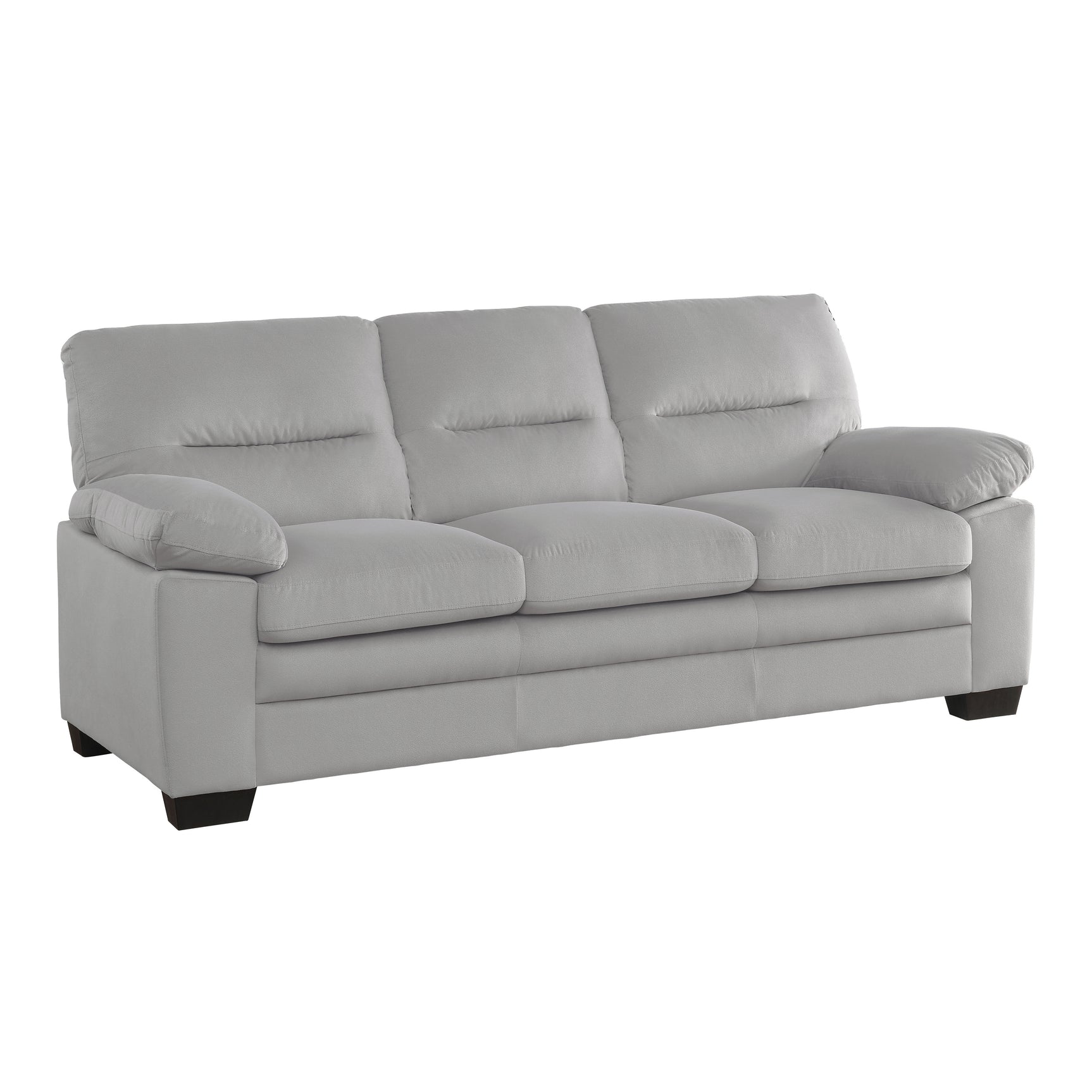 Keighly Gray Sofa & Loveseat - Ornate Home
