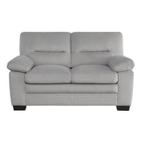 Keighly Gray Sofa & Loveseat - Ornate Home