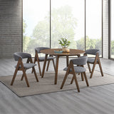 Keiki Walnut Round Dining Table - Ornate Home