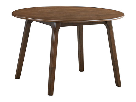 Keiki Walnut Round Dining Table - Ornate Home