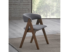 Keiki Walnut Side Chair (Set Of 2) - Ornate Home