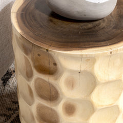 Keila Natural Accent Table - Ornate Home
