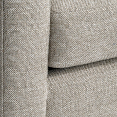 Keirnan Beige/Tan Fabric Swivel Chair - Ornate Home