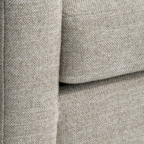 Keirnan Beige/Tan Fabric Swivel Chair - Ornate Home