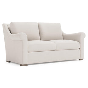 Keirnan Ivory Loveseat Without Pillows - Ornate Home